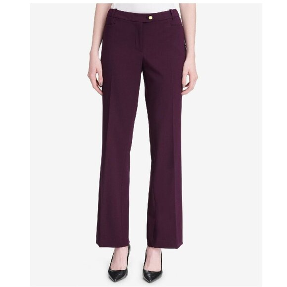 Calvin Klein Petite Modern Fit Trousers - Picture 1 of 9